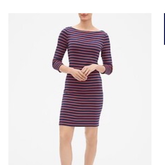 gap modern boatneck dress Mesh Boatneck Mini Dress